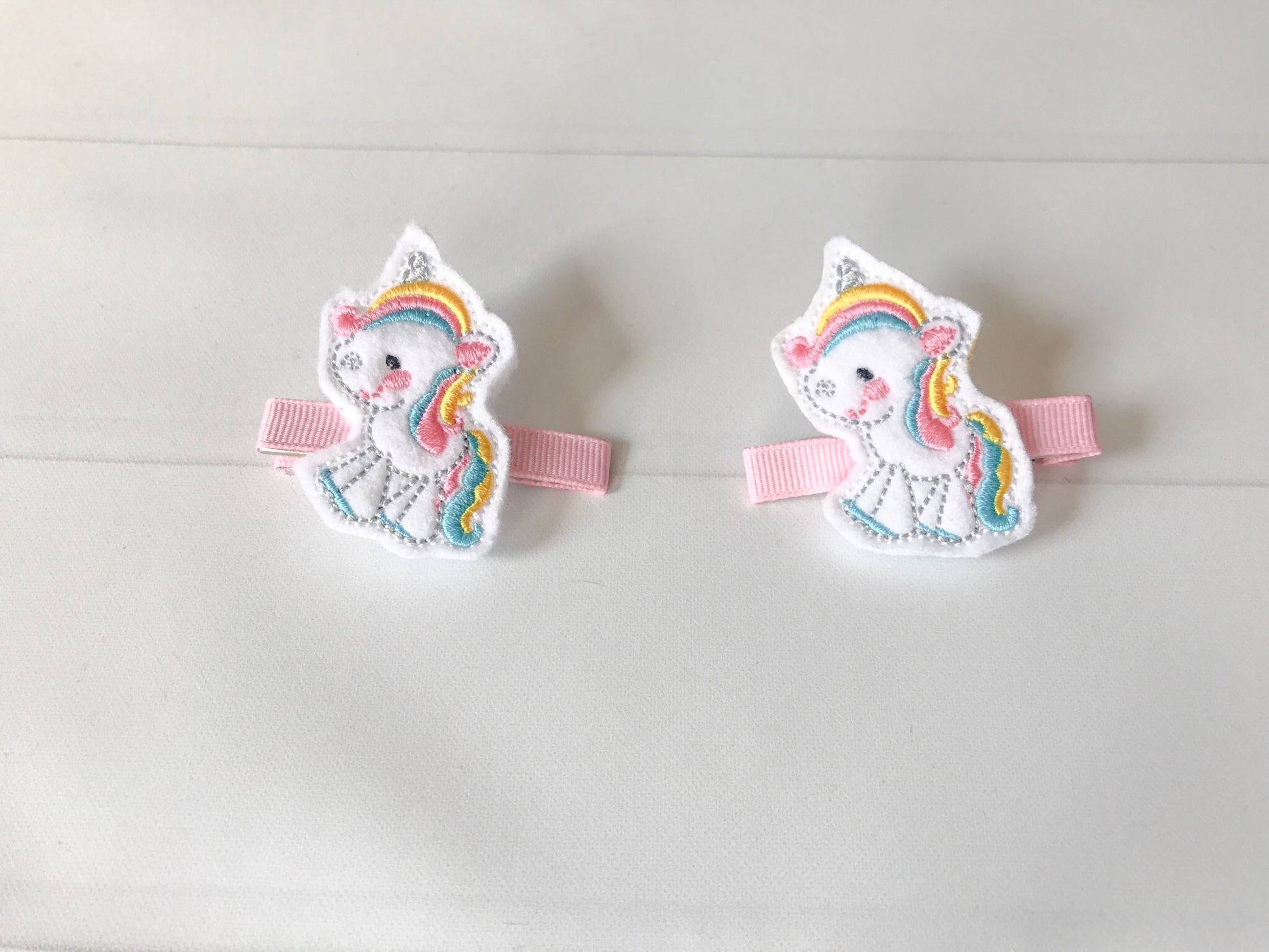Unicorn Hair Barrette Set - The Enchanted Magnolia
